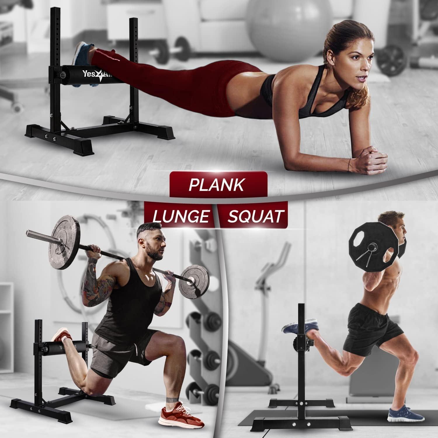 image:imageYes4All Bulgarian Split Squat Stand Single Leg Squat Roller amp Bodyweight TrainingA Black