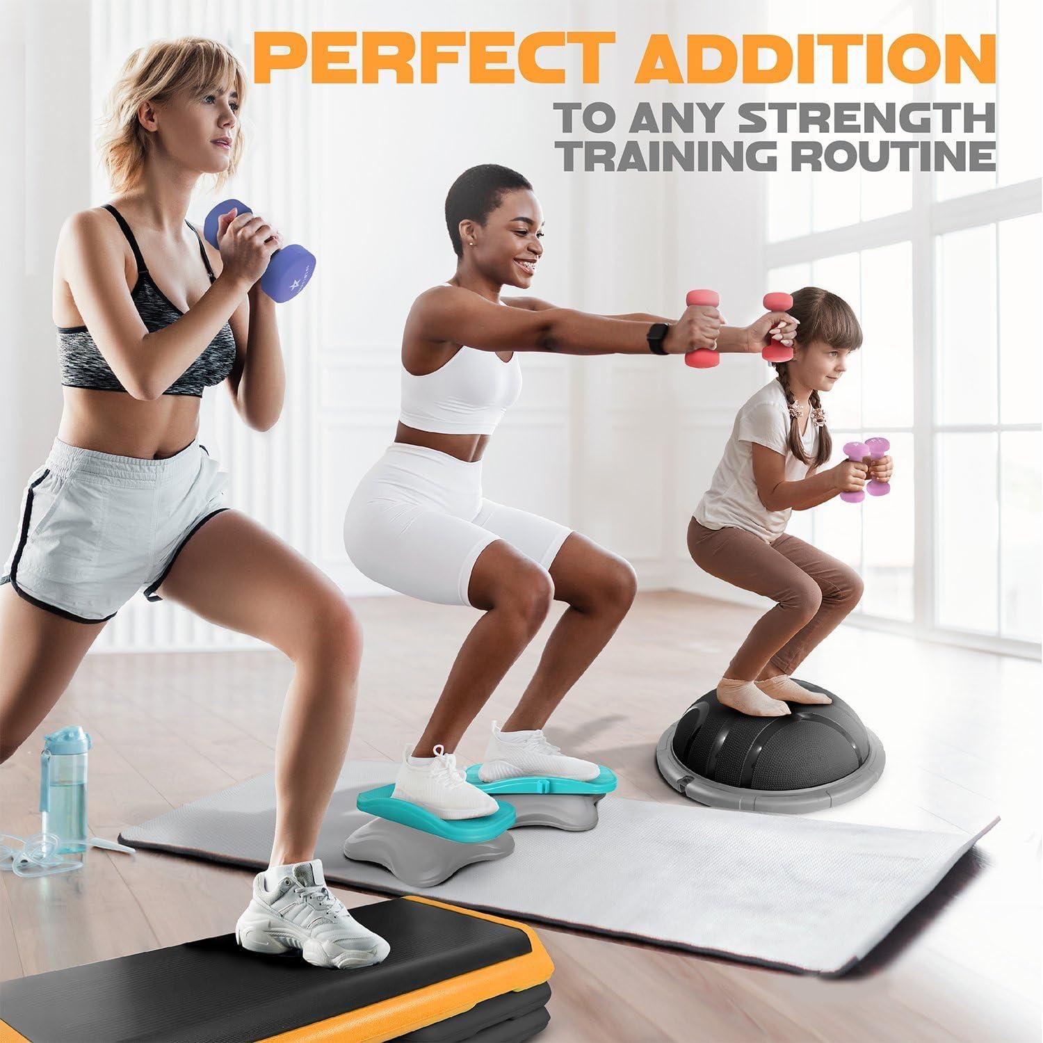 image:imageYes4All Neoprene Coated Dumbbell Hand Weight Sets of 2 Multiple Weight Options with 15 Colors Antiroll AntiSlip Hexagon ShapeM Dark Orange 15lbs Pair