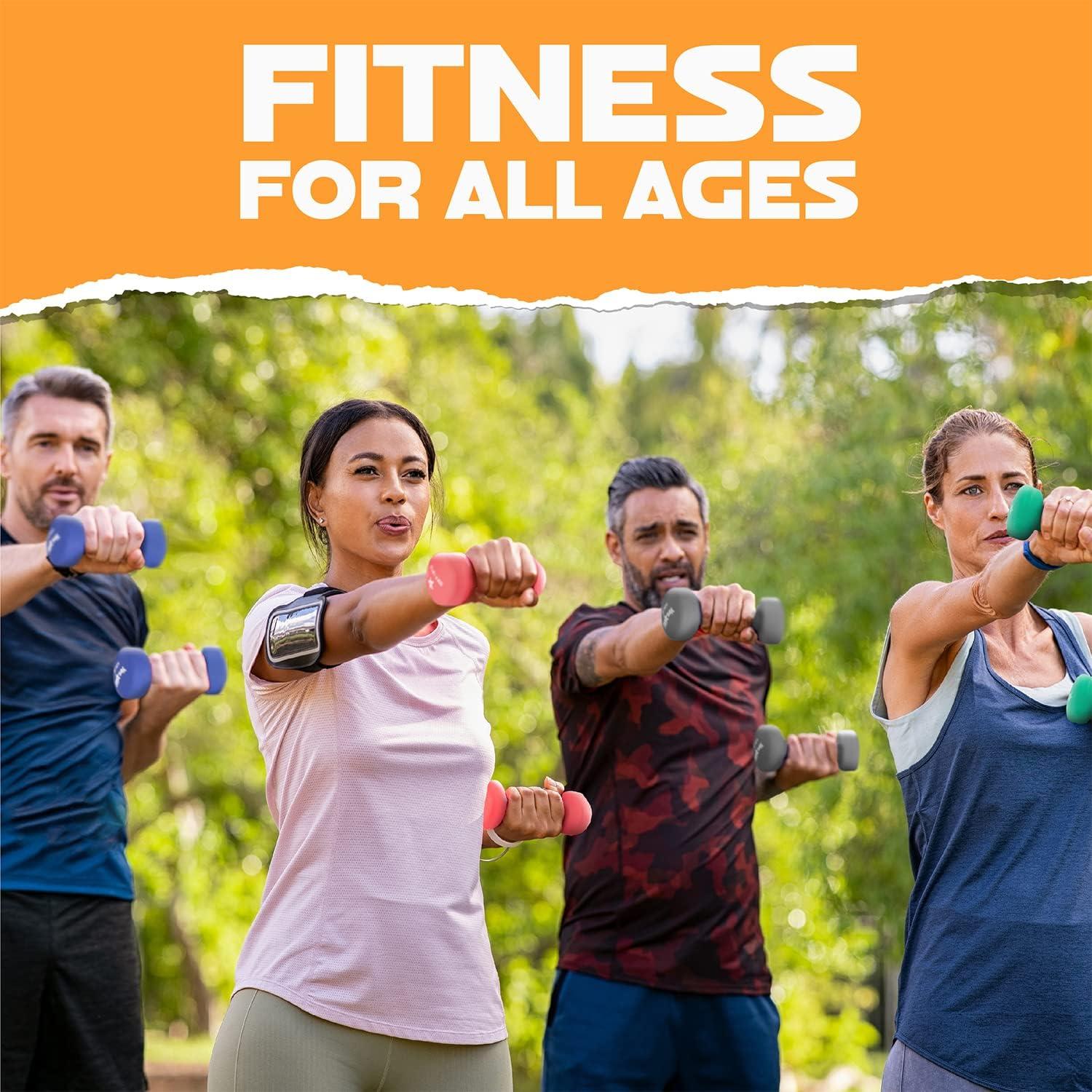 image:imageYes4All Neoprene Coated Dumbbell Hand Weight Sets of 2 Multiple Weight Options with 15 Colors Antiroll AntiSlip Hexagon ShapeM Dark Orange 15lbs Pair