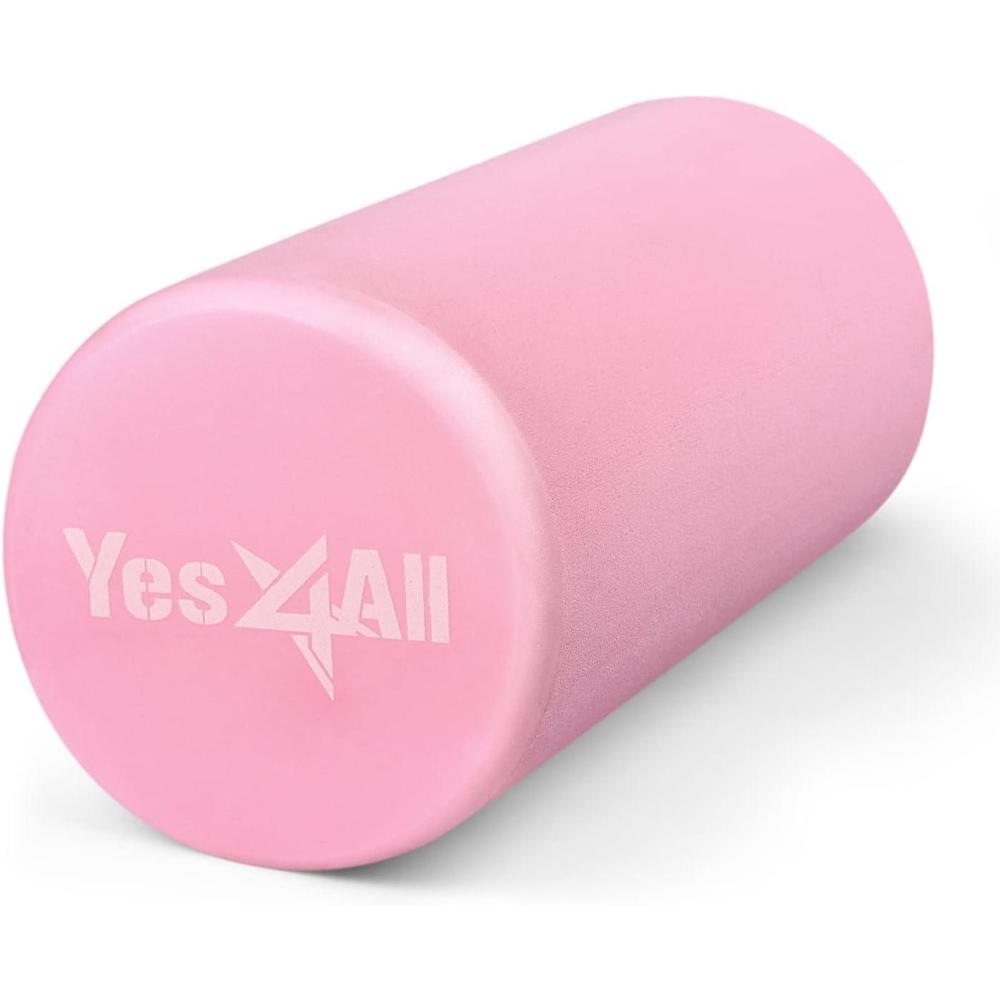 image:imageYes4All EVA Firm Foam Roller for Back Round Back Roller for Exercise Yoga amp Pilates 12182436 inchB Pink