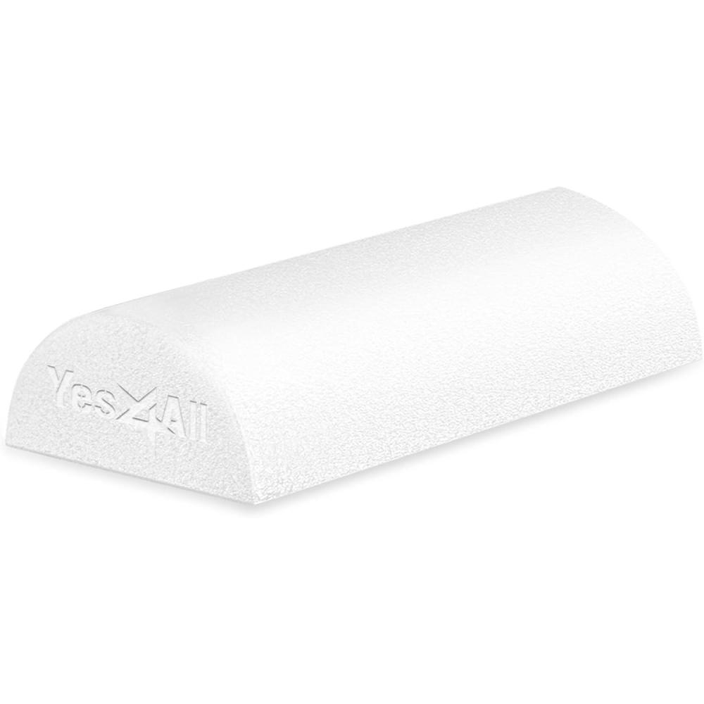 image:imageYes4All Medium Firm Half Foam Rollers for PostWorkout Relaxation 12182436 inch PE Foam Roll for Back Massage amp Yoga ExerciseWhite