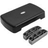 Yes4All 18.9″ Aerobic Exercise Step Platform with 2 Risers, Adjustable Height Workout Stepper 3″ 5.1″ for Home Gym(B. Cool Grey)