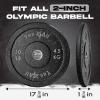 Yes4All 2″ Bumper Plate, 10-190 LB Olympic Rubber Weight Plate with Steel Hub for WeightLifting, Strength Training, Home Gym, Less Impact, Absorb Bounce & Shock, Multiple Options(2x10LB)