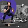 Yes4All Balance Board Sports Trainer, Surf Trainer Board With Adjustable Stoppers, Improve Core Strength and Balance Control(A. Gray/Black)