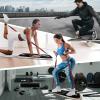 Yes4All Balance Board Sports Trainer, Surf Trainer Board With Adjustable Stoppers, Improve Core Strength and Balance Control(H. Combo Portable Home Gym – Black/Red)
