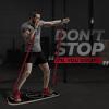 Yes4All Balance Board Sports Trainer, Surf Trainer Board With Adjustable Stoppers, Improve Core Strength and Balance Control(H. Combo Portable Home Gym – Black/Red)