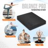 Yes4All Balance Pad, Nonslip TPE Foam Balance Pad with Upgraded Sizes – L, XL, XXL Balance Mat for Fitness, Yoga & Stability Training – Multicolor Options(B.Black – L – (15 5″ x 13″ x 2″))