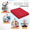 Yes4All Balance Pad, Nonslip TPE Foam Balance Pad with Upgraded Sizes – L, XL, XXL Balance Mat for Fitness, Yoga & Stability Training – Multicolor Options(E.Red – L – (15 5″ x 13″ x 2″))