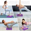 Yes4All Balance Pad, Nonslip TPE Foam Balance Pad with Upgraded Sizes – L, XL, XXL Balance Mat for Fitness, Yoga & Stability Training – Multicolor Options(D.Purple – L – (15 5″ x 13″ x 2″))