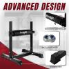 Yes4All Bulgarian Split Squat Stand – Single Leg Squat Roller & Bodyweight Training(A. Black)