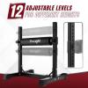 Yes4All Bulgarian Split Squat Stand – Single Leg Squat Roller & Bodyweight Training(A. Black)