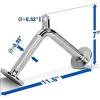Yes4All Cable Machine Attachment, Row Handles, Tricep Rope, Straight Bar, V Bar, LAT Pulldown Accessories Load 880 LB for Home Gym(A. Tricep Rope + Straight Bar + V Bar)