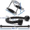 Yes4All Cable Machine Attachment, Row Handles, Tricep Rope, Straight Bar, V Bar, LAT Pulldown Accessories Load 880 LB for Home Gym(B. Double D Handle + TricepRope)