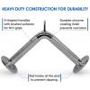 Yes4All Cable Machine Attachment, Row Handles, Tricep Rope, Straight Bar, V Bar, LAT Pulldown Accessories Load 880 LB for Home Gym(E. V Bar – Chrome)