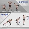 Yes4All Cast Iron Kettlebell, Strength Training Kettlebells 5-80 Lb (5,10,15,20,25,30,35,40,45,50,60,70,80 Lb) for Full Body Workout, Push up, Strength Training – Single & Kettlebell Set of 2 for Men(D.Black 20lbs)