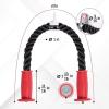 Yes4All Deluxe Tricep Rope Cable Attachment, 27 & 36 inch with 4 Colors, Exercise Machine Attachments Pulley System Gym Pull Down Rope with Carabiner(I. Tricep Rope Ergonomic)
