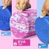 Yes4All EVA Firm Foam Roller for Back – Round Back Roller for Exercise, Yoga & Pilates 12/18/24/36 inch(U. Unicorn Marbled)