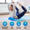 Yes4All EVA Firm Foam Roller for Stretching, Half Yoga Back Roller for Muscle Massage for Pilates, Yoga, Balance & Core Exercises – 12/36 inches(12-inch – Blue)