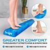 Yes4All EVA Firm Foam Roller for Stretching, Half Yoga Back Roller for Muscle Massage for Pilates, Yoga, Balance & Core Exercises – 12/36 inches(36-inch – Blue)