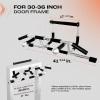 Yes4All Heavy Duty Wall Mounted Pull Up Bar, Over Door Pull Up Bar for Doorway, Multi Grip Chin Up Bar, Sturdy Strength Training Bars & Durable Gym Bar for Home Exercise(Elevated Doorway Pull Up Bar)