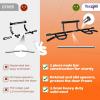 Yes4All Heavy Duty Wall Mounted Pull Up Bar, Over Door Pull Up Bar for Doorway, Multi Grip Chin Up Bar, Sturdy Strength Training Bars & Durable Gym Bar for Home Exercise(Pull Up Bar XSP)