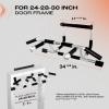 Yes4All Heavy Duty Wall Mounted Pull Up Bar, Over Door Pull Up Bar for Doorway, Multi Grip Chin Up Bar, Sturdy Strength Training Bars & Durable Gym Bar for Home Exercise(Elevated Doorway Pull Up Bar)