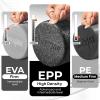 Yes4All High-Density EPP Round Back Roller Foam, Exercise Foam Roller for Yoga, Pilates & Stretching – 12, 18, 24, 36 inch(B. Black)