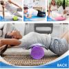 Yes4All High-Density EPP Round Back Roller Foam, Exercise Foam Roller for Yoga, Pilates & Stretching – 12, 18, 24, 36 inch(Blue)