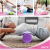 Yes4All High-Density EPP Round Back Roller Foam, Exercise Foam Roller for Yoga, Pilates & Stretching – 12, 18, 24, 36 inch(Fuschia Rose)