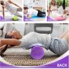Yes4All High-Density EPP Round Back Roller Foam, Exercise Foam Roller for Yoga, Pilates & Stretching – 12, 18, 24, 36 inch(Purple)