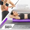 Yes4All High-Density EPP Round Back Roller Foam, Exercise Foam Roller for Yoga, Pilates & Stretching – 12, 18, 24, 36 inch(Purple)