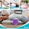 Yes4All High-Density EPP Round Back Roller Foam, Exercise Foam Roller for Yoga, Pilates & Stretching – 12, 18, 24, 36 inch(Turquoise)
