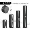 Yes4All High-Density Round Back Roller Foam, Exercise Foam Roller for Yoga, Pilates & Stretching – 12, 18, 24, 36 inch(Black)