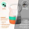 Yes4All Kettlebell Sets – Adjustable Kettlebell Set for Strength Training – Kettlebells Adjustable Weight for Versatile Workouts(B. Pastel)