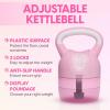 Yes4All Kettlebell Sets – Adjustable Kettlebell Set for Strength Training – Kettlebells Adjustable Weight for Versatile Workouts(C. Pink)