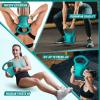 Yes4All Kettlebell, Strength Training Kettlebells for Women, Wide Multi-grip Textured Handle for Home Gym Exercises & Full Body Workout, Single 5–25 lb & Set of 10-15 lb(C. 15LB – Green)