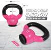Yes4All Kettlebells Rubber Base, Kettlebell Set for Women, Strength Training Kettlebells Weights (10-65 lbs)(A. 5LB – Pink)