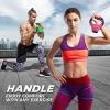 Yes4All Kettlebells Rubber Base, Kettlebell Set for Women, Strength Training Kettlebells Weights (10-65 lbs)(H. 35LB – Grey)