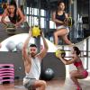 Yes4All Medicine Ball with Dual Texture Grip, Weighted Medicine Ball for Workouts Exercise Balance Training, Core Strength, Balance and Coordination Exercise, Non-Slip Rubber Shell with 6/8/10/12LBS(B. 8 Pounds)