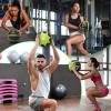 Yes4All Medicine Ball with Dual Texture Grip, Weighted Medicine Ball for Workouts Exercise Balance Training, Core Strength, Balance and Coordination Exercise, Non-Slip Rubber Shell with 6/8/10/12LBS(A. 6 Pounds)