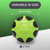 Yes4All Medicine Ball with Dual Texture Grip, Weighted Medicine Ball for Workouts Exercise Balance Training, Core Strength, Balance and Coordination Exercise, Non-Slip Rubber Shell with 6/8/10/12LBS(A. 6 Pounds)