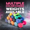 Yes4All Neoprene Coated Dumbbell Hand Weight Sets of 2 – Multiple Weight Options with 15 Colors, Anti-roll, Anti-Slip, Hexagon Shape(K. Pink – 13lbs – Pair)
