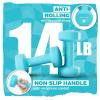 Yes4All Neoprene Coated Dumbbell Hand Weight Sets of 2 – Multiple Weight Options with 15 Colors, Anti-roll, Anti-Slip, Hexagon Shape(L. Light Blue – 14lbs – Pair)
