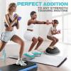 Yes4All Neoprene Coated Dumbbell Hand Weight Sets of 2 – Multiple Weight Options with 15 Colors, Anti-roll, Anti-Slip, Hexagon Shape(L. Light Blue – 14lbs – Pair)