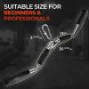 Yes4All Neutral Paddle Grip LAT Pull Down Bar, Range of Motion Spreader Handle Cable Attachments(Curl Pull Down Bar 30 Inches)