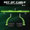 Yes4All Neutral Paddle Grip LAT Pull Down Bar, Range of Motion Spreader Handle Cable Attachments(Paddle Grip – Press Down Attachment)