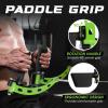 Yes4All Neutral Paddle Grip LAT Pull Down Bar, Range of Motion Spreader Handle Cable Attachments(Paddle Grip – Press Down Attachment)