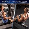 Yes4All Neutral Paddle Grip LAT Pull Down Bar, Range of Motion Spreader Handle Cable Attachments(Press Down Bar 27 Inches)