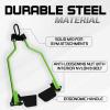 Yes4All Neutral Paddle Grip LAT Pull Down Bar, Range of Motion Spreader Handle Cable Attachments(Spreader Bar Attachment)