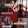 Yes4All Neutral Paddle Grip LAT Pull Down Bar, Range of Motion Spreader Handle Cable Attachments(Tricep Strap Extension)